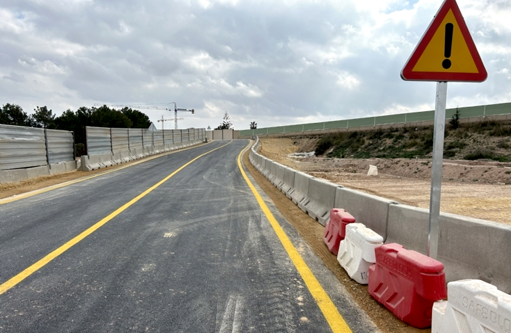 Se abre al tráfico el desvío provisional del tramo de la RM-502 afectado por las obras del AVE